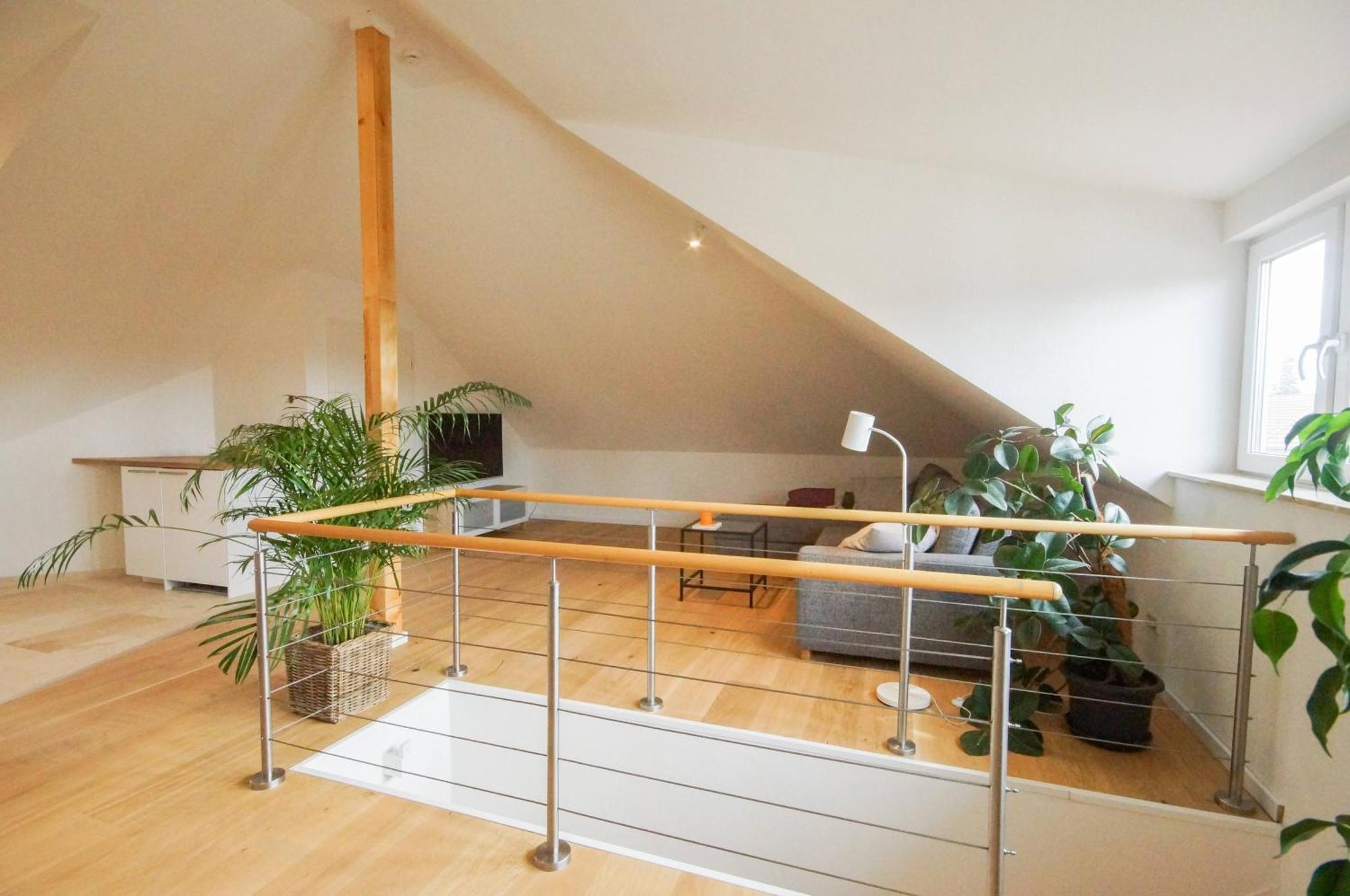 Modernes Und Helles Apartment Im Loft Stil Heidelberg Exteriör bild