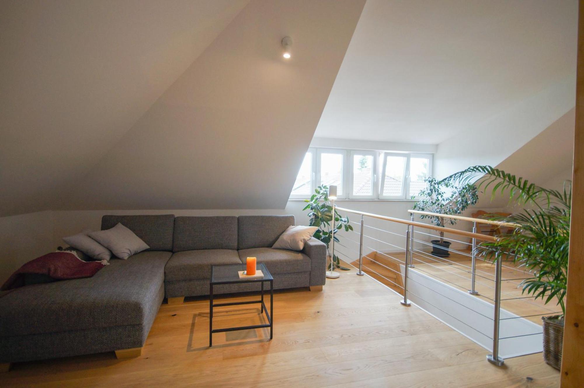 Modernes Und Helles Apartment Im Loft Stil Heidelberg Exteriör bild