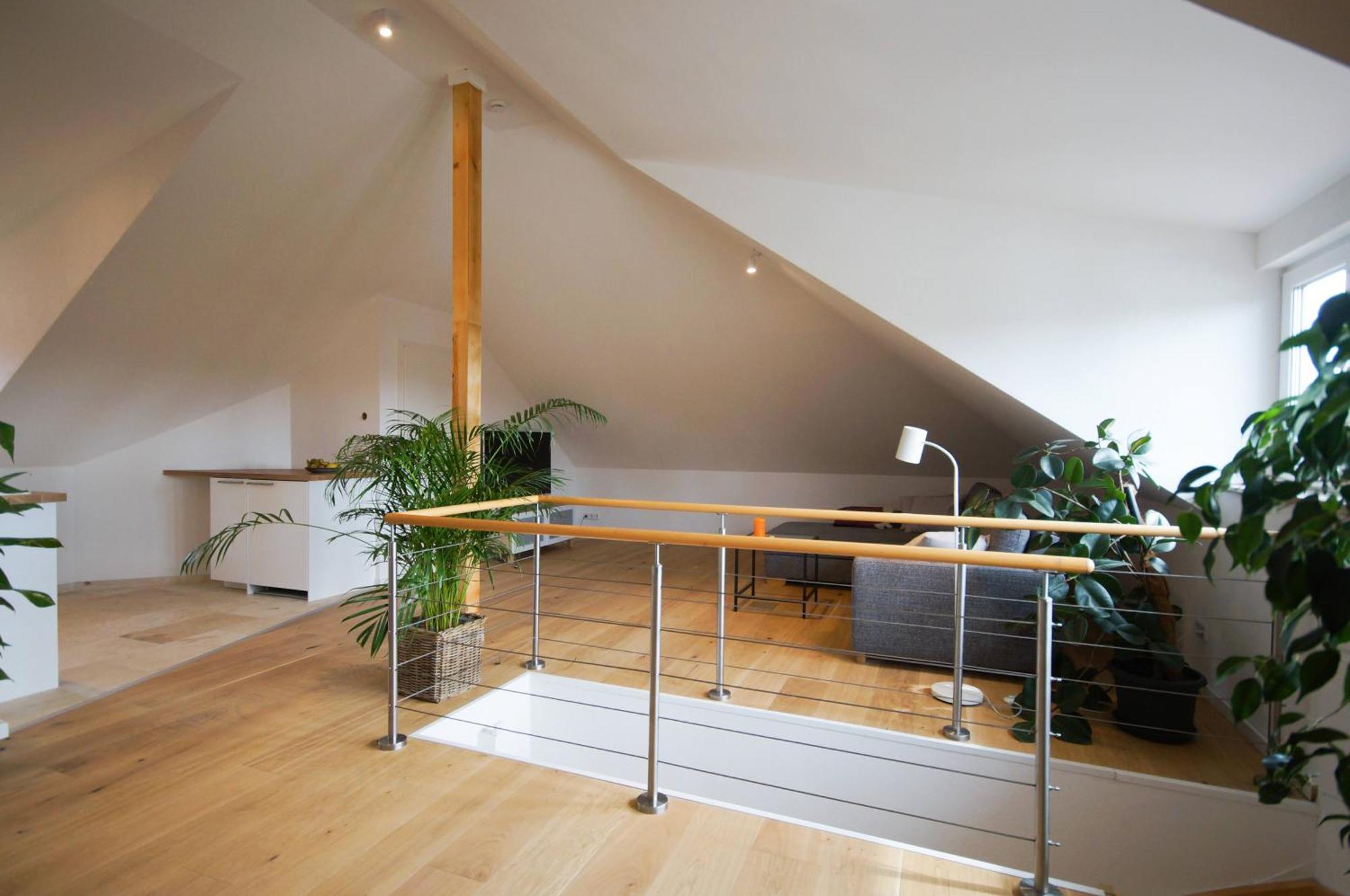 Modernes Und Helles Apartment Im Loft Stil Heidelberg Exteriör bild