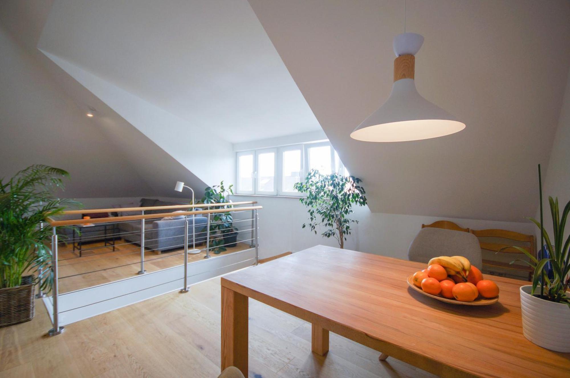 Modernes Und Helles Apartment Im Loft Stil Heidelberg Exteriör bild